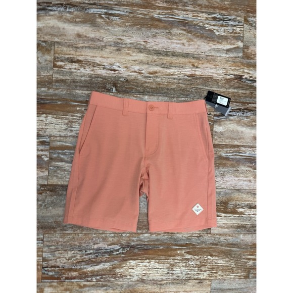 Travis Mathew Other - Mens Travis Mathew Tech Chino Shorts Size 30 New With Tags Pink Golf Stretch